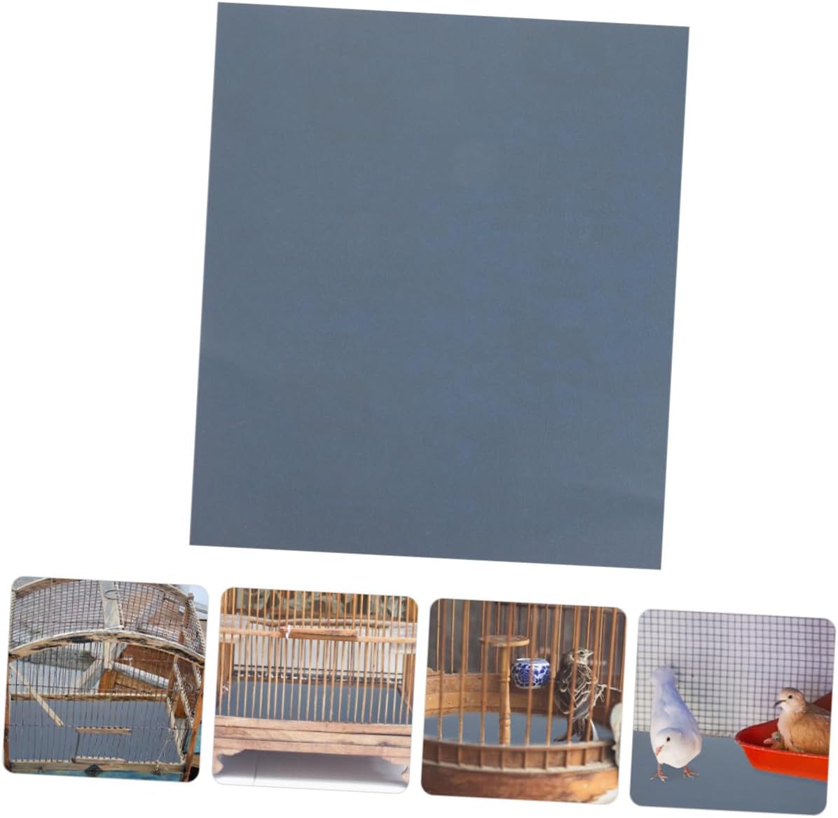 5pcs Replaceable Bird Cage Sandpaper Liners 28x23cm Paper Sheets Cage Cushion Style