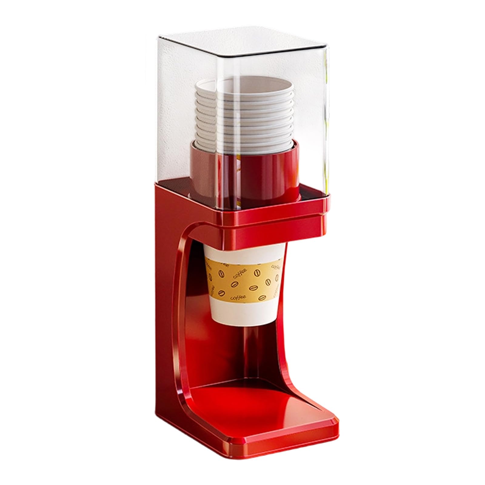 Kaeltsyn Wall Mounted Cup Holder Without Tool Installation Sturdy ABS PET PP Frame Portable Designs for Any Room Wall Mounted Cup Planner