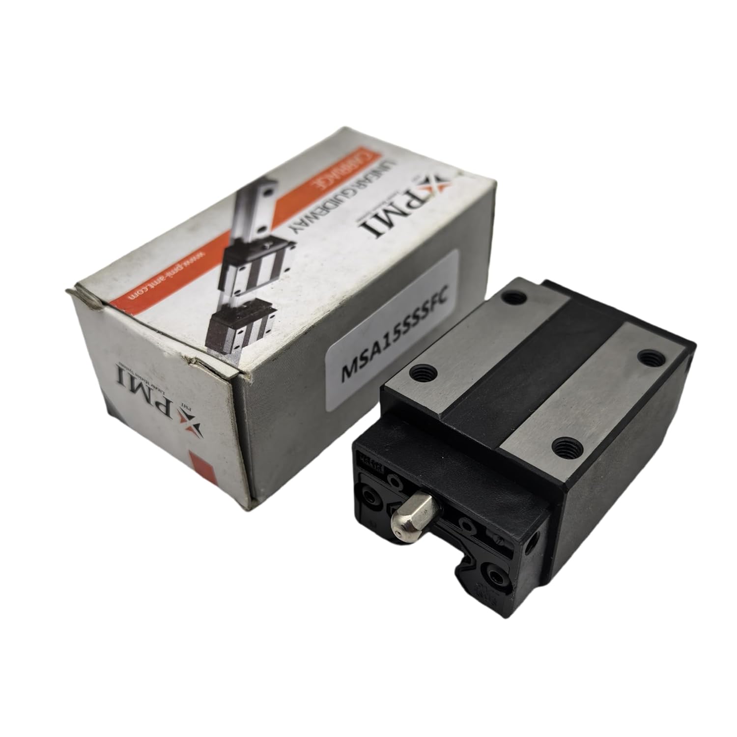 Original New PMI Linear Guides MSA15S MSA15 MSA15SSSFCN/F0N MSA15S-N,Height 23.8mm,Width 34mm,Length 56.3mm,Combination Height 28mm,Blocks Rails Slider Bearings Carriage Guideway Motion Control