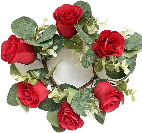 ZHAOLEI - Guirnalda de rosas para decoración del hogar, para puerta, boda, fiesta, decoración del hogar