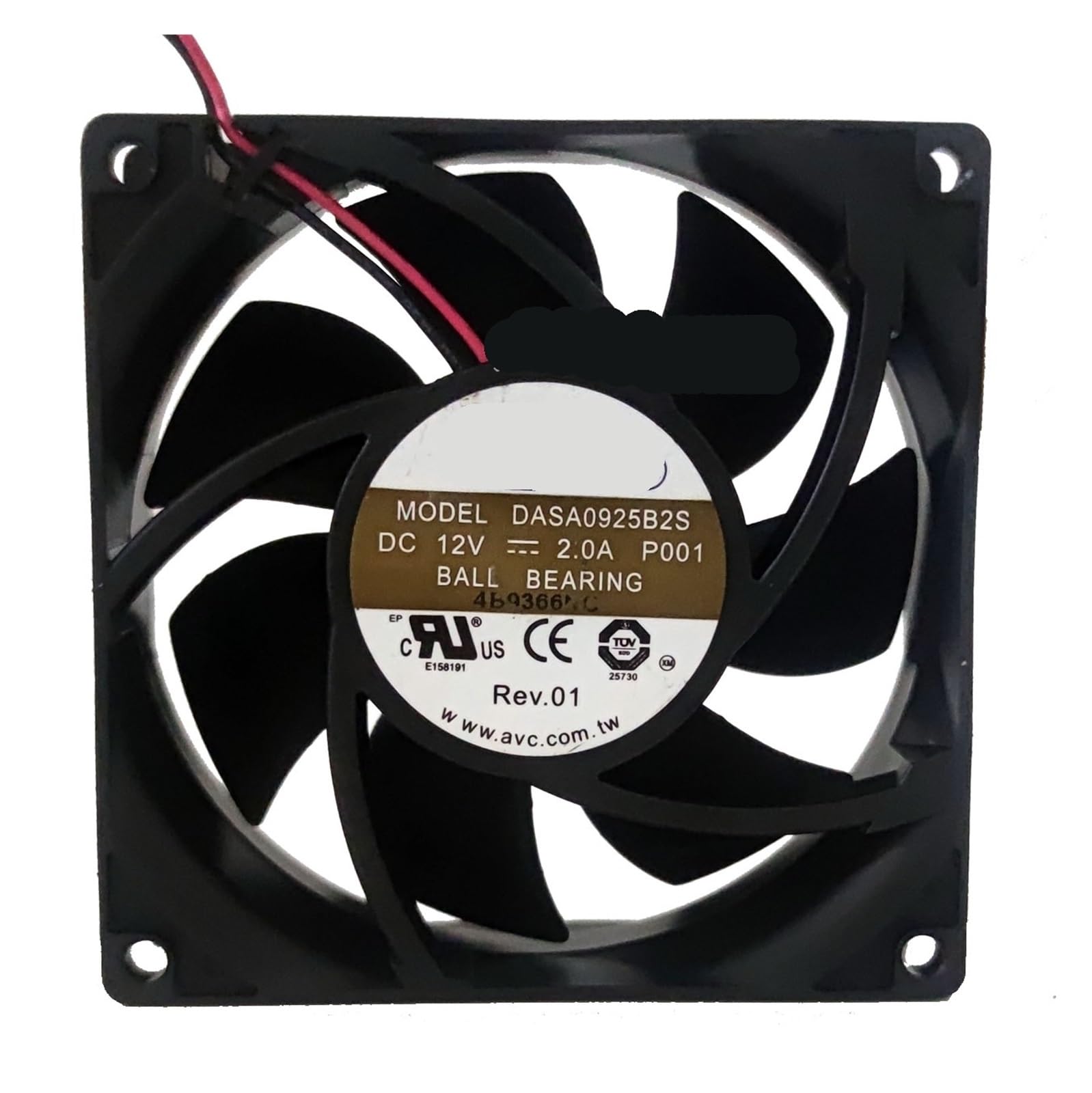 TRBFGVCJ DASA0925B2S 12V 2.0A 9025 90x90x25mm COOLING FAN RADIATOR