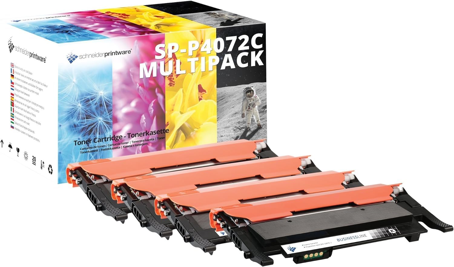 4X CLT-K407S CLT-409S Compatible Samsung CLT-K4072S Samsung CLT-K409S Toner pour CLP-320 CLP-320N CLP-320W CLP-320N CLP-325 CLP-325N CLP-325W CLX-3180 CLX-3180FN CLX-3180FW CLX-3185 CLX-3185F