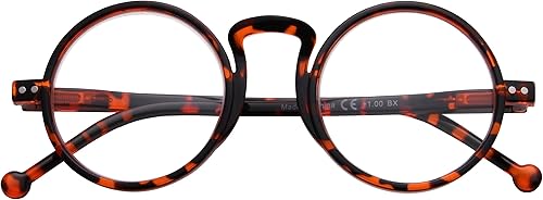 Miniatura 7 de Eyekepper Gafas de lectura redondas para mujeres y hombres lectores retro Amarillo