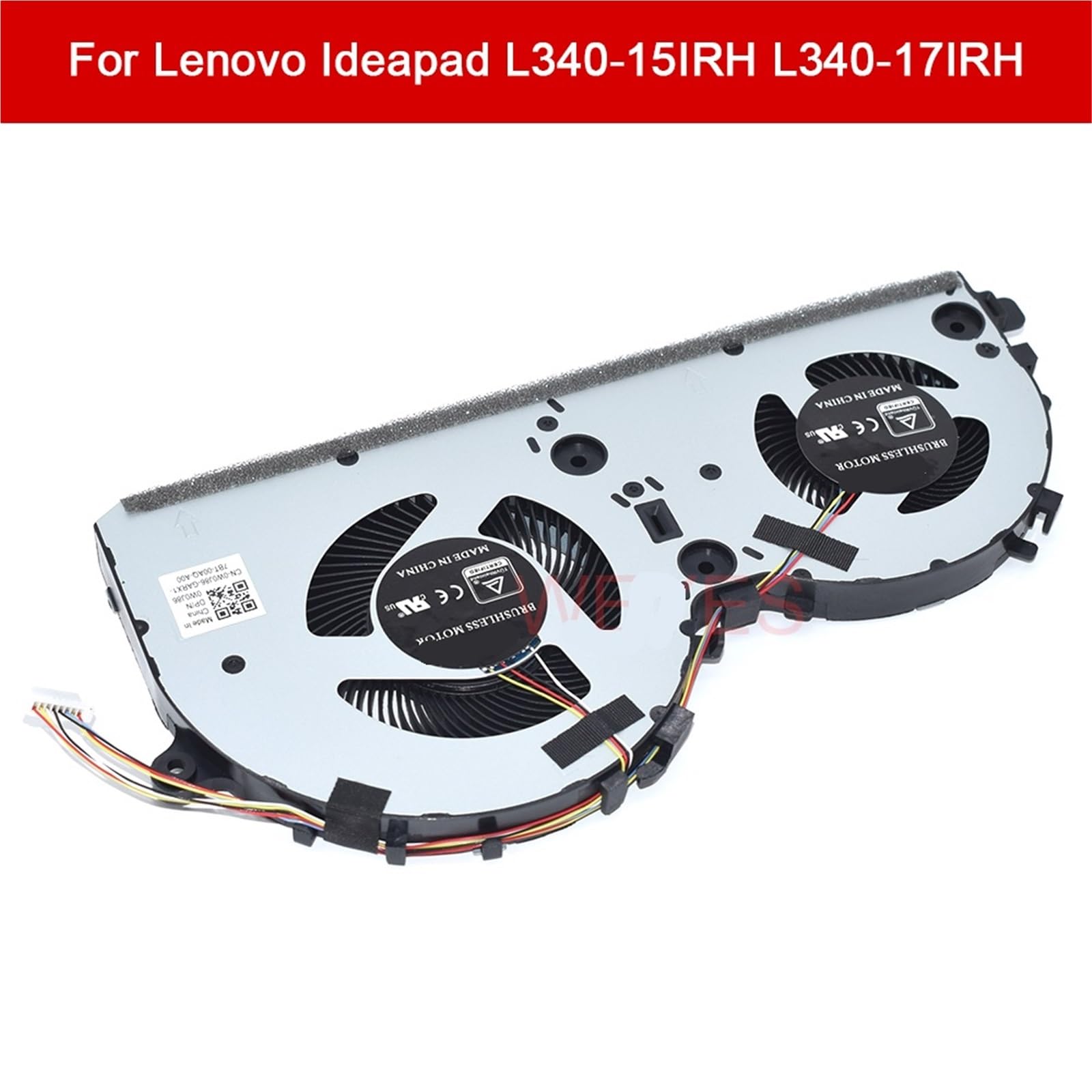8-pinowy wentylator procesora do L340-15IRH L340-17IRH DC28000E1D0 PC chłodnica do gier