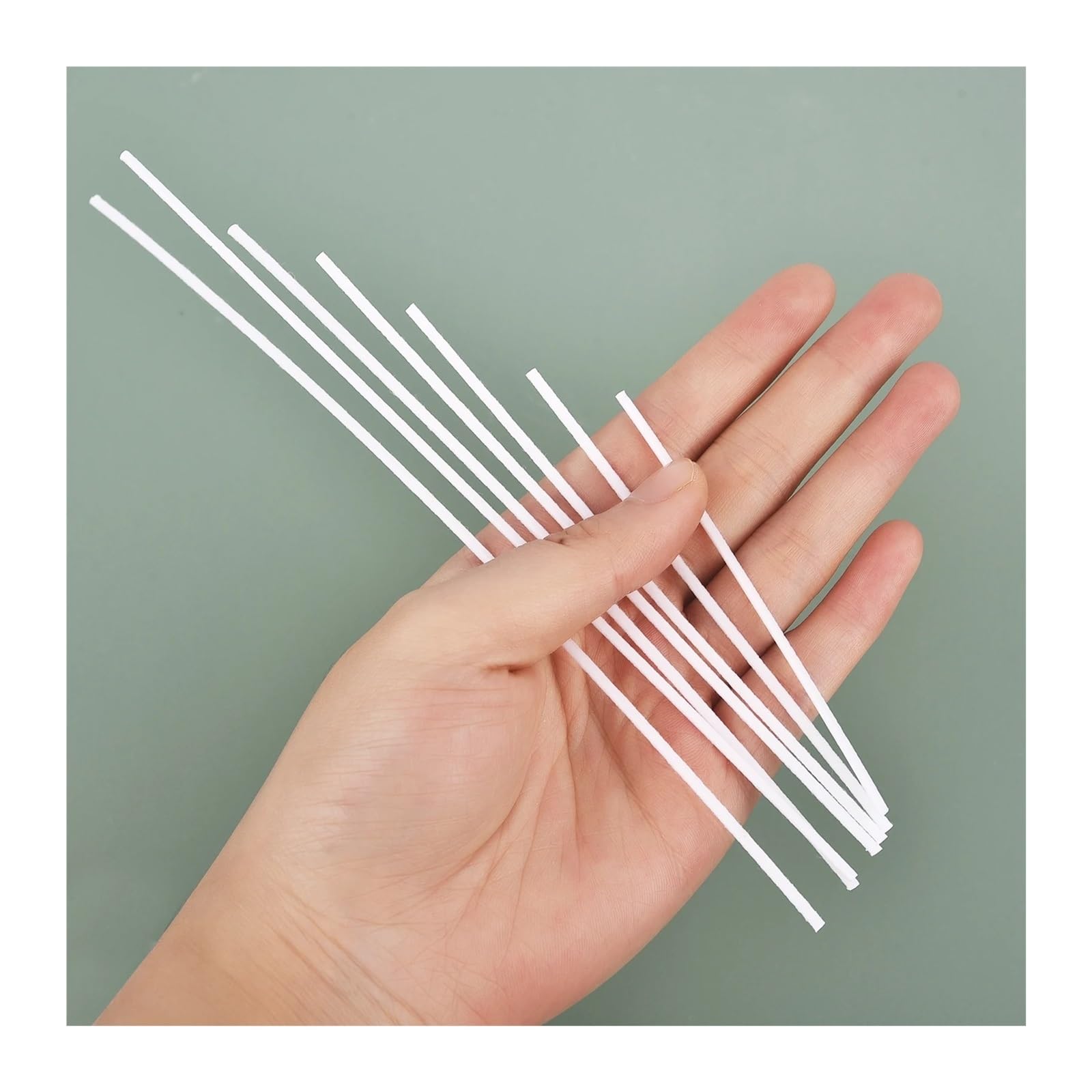 Kerzendocht 50/100 Stücke Gewachste Baumwolle Kern Kerze Dochte Set Rauchfrei for DIY Soja Wachs Gewebt Kerosin(18cm 100pcs)