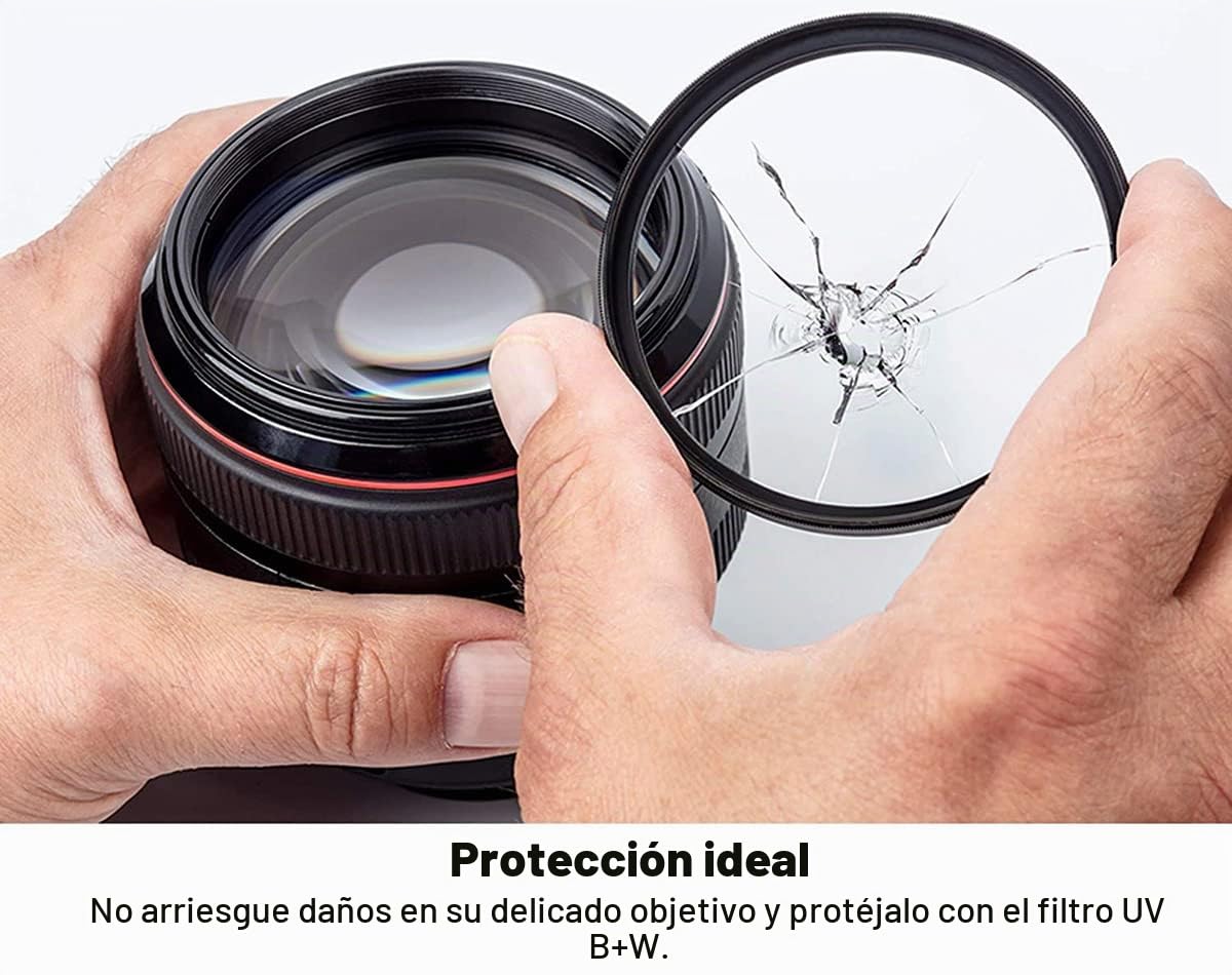 B+W MRC Nano Master - Filtro Ultravioleta (82 mm, 16 Unidades, Fino)