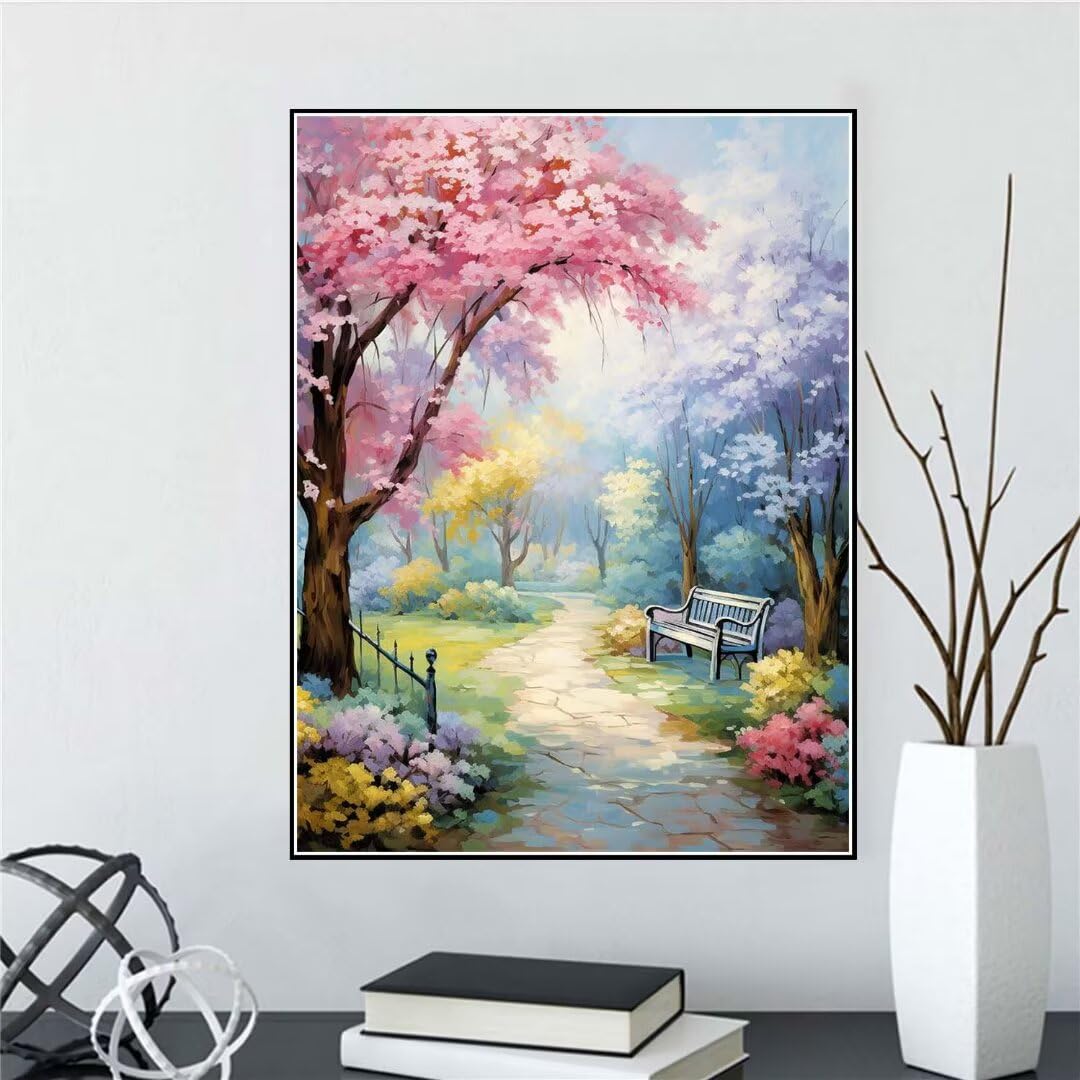 Diamond Painting Meerblick 30x50cm - 5D DIY Diamant Malerei Set Full Drill