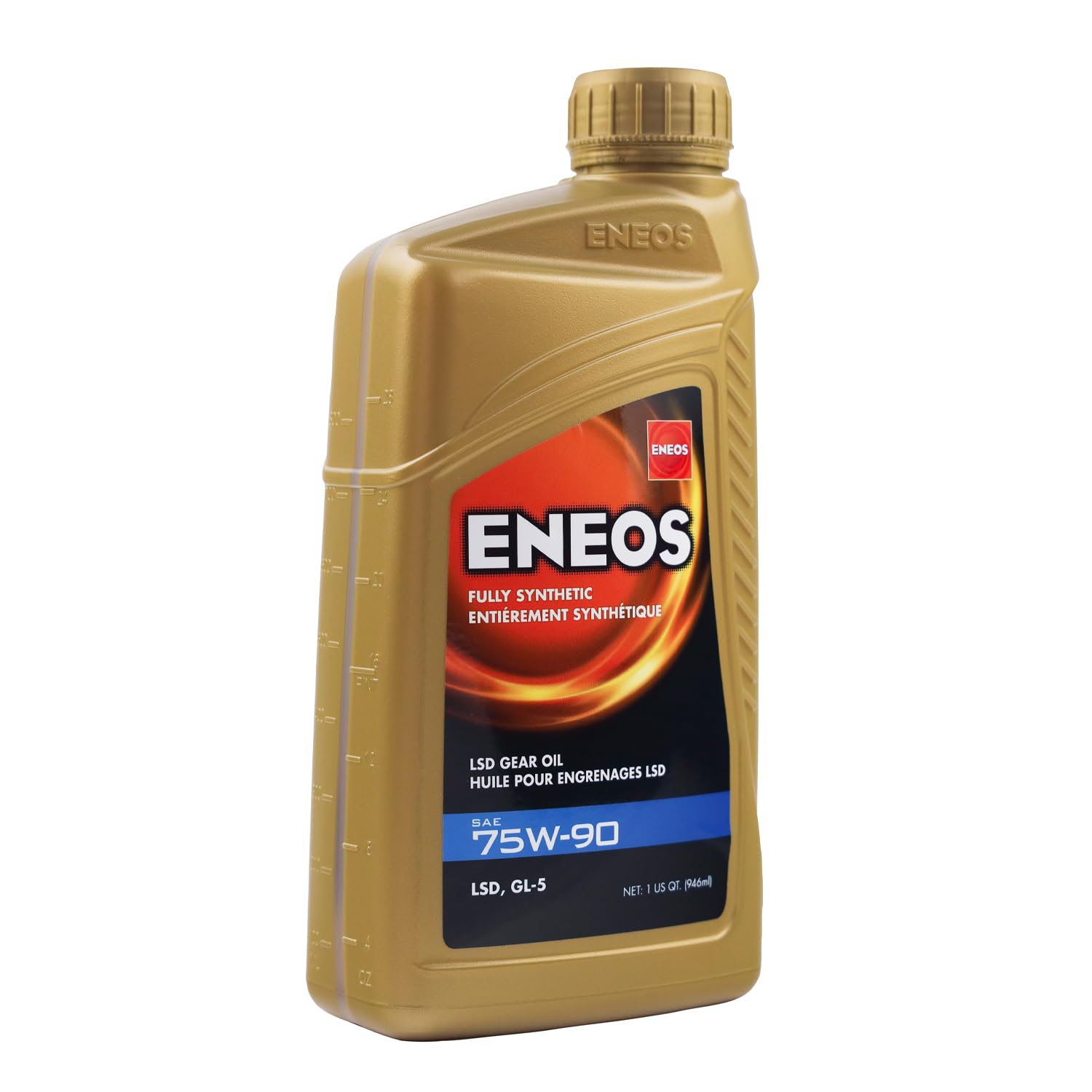 ENEOS 3094-301 Gear Oil LSD 75W-90, 1 Quart, 12 Pack