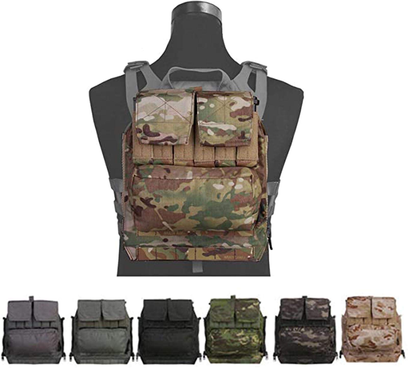 Buy Molle Backpack Panel by Zip for Plate Carrier Vest AVS JPC2.0 CPC