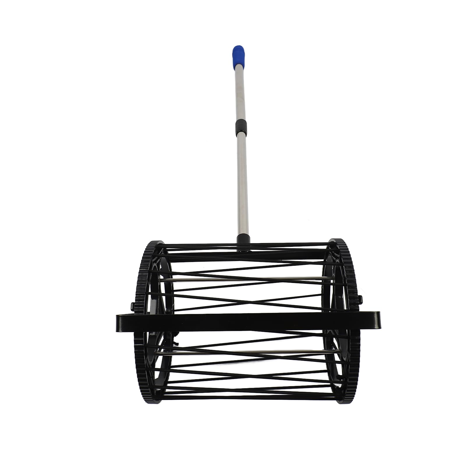 Raccoglitore di Palline da Pong con capacità di 125 Palline, Raccoglitore da Pong con Asta Regolabile per Tutte le Altezze