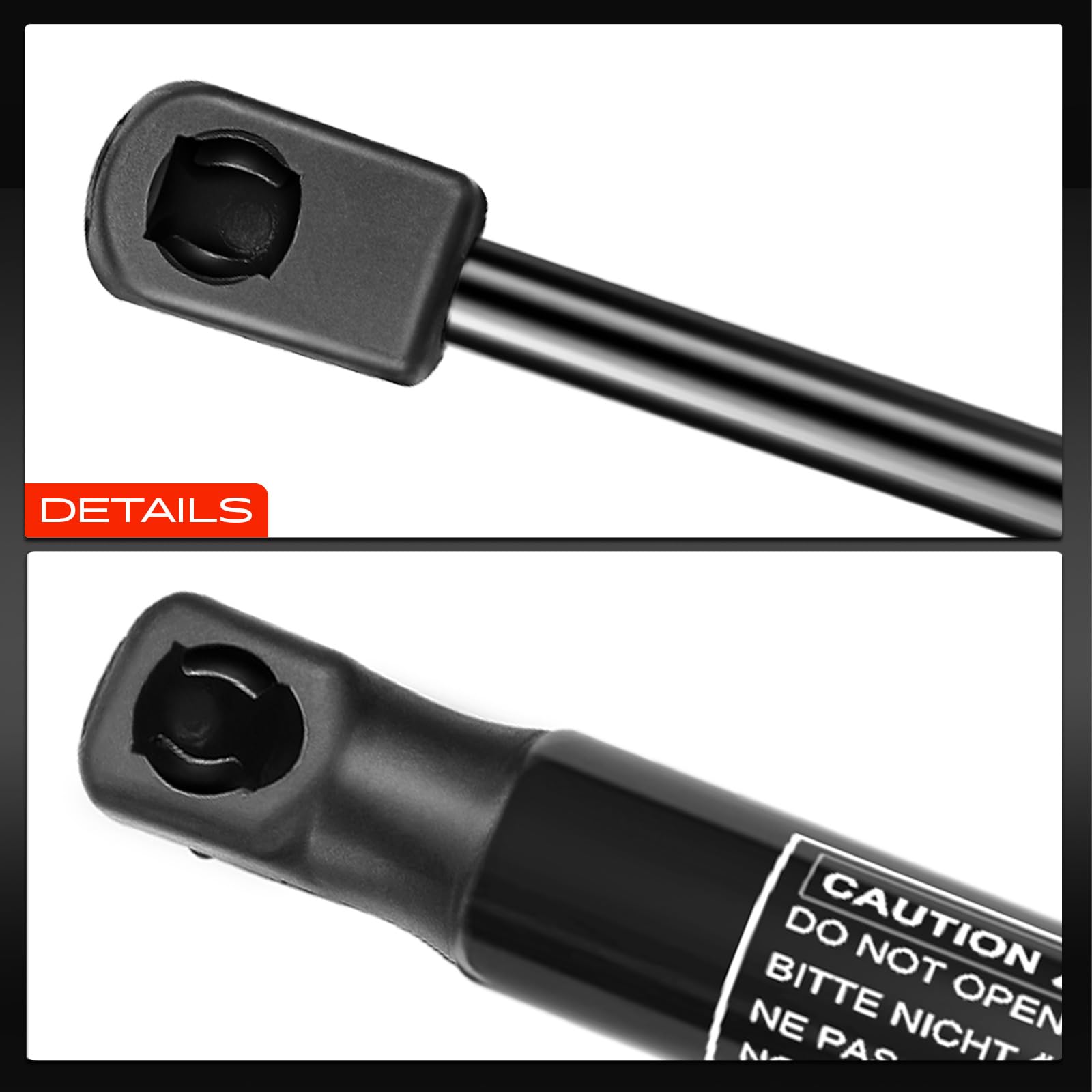 Frankberg 2x Molle a Gas Portellone posteriore Bagagliaio Compatibile con B-Class W245 B150 B160 B170 B180 B200 F-CELL Tutti i Motori Compatto 2005-2011 Replace# 1699800864