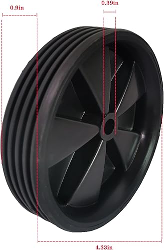 Miniatura 3 de Gugou Bicycle Training Wheel 2PCS Children's Bike Stabilisers Cycling Support Replacement Wheels (Black)