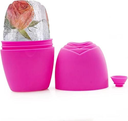 Tuecota Rodillo de hielo para aliviar la hinchazón facial y ocular rodillo de hielo para la piel rodillo facial de hielo para iluminar la cara