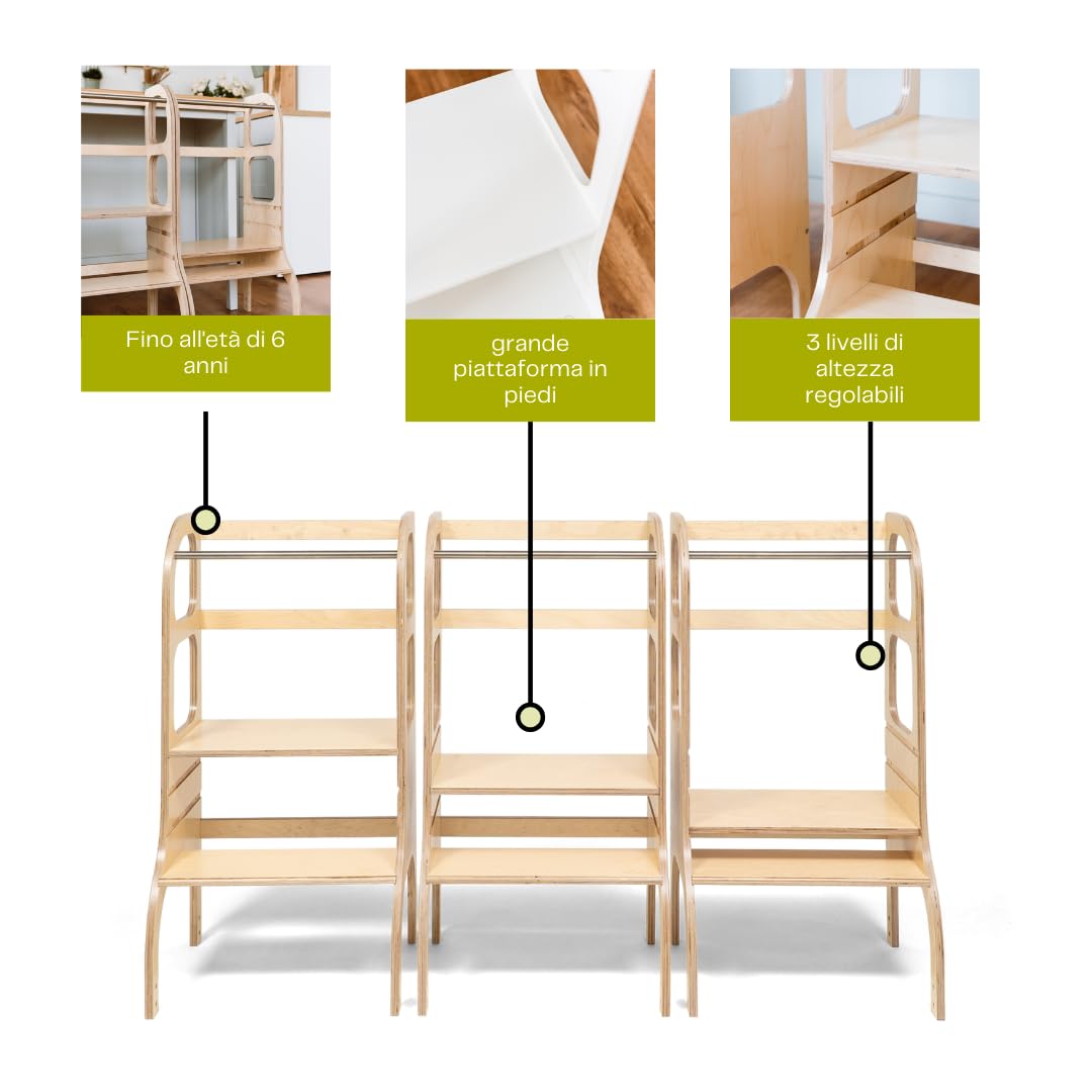 Box Pieghevole Per Bambini 143x143x64 Cm - Con Canestro Basket E Giochi, Materiale Sicuro HDPE - Foto 9