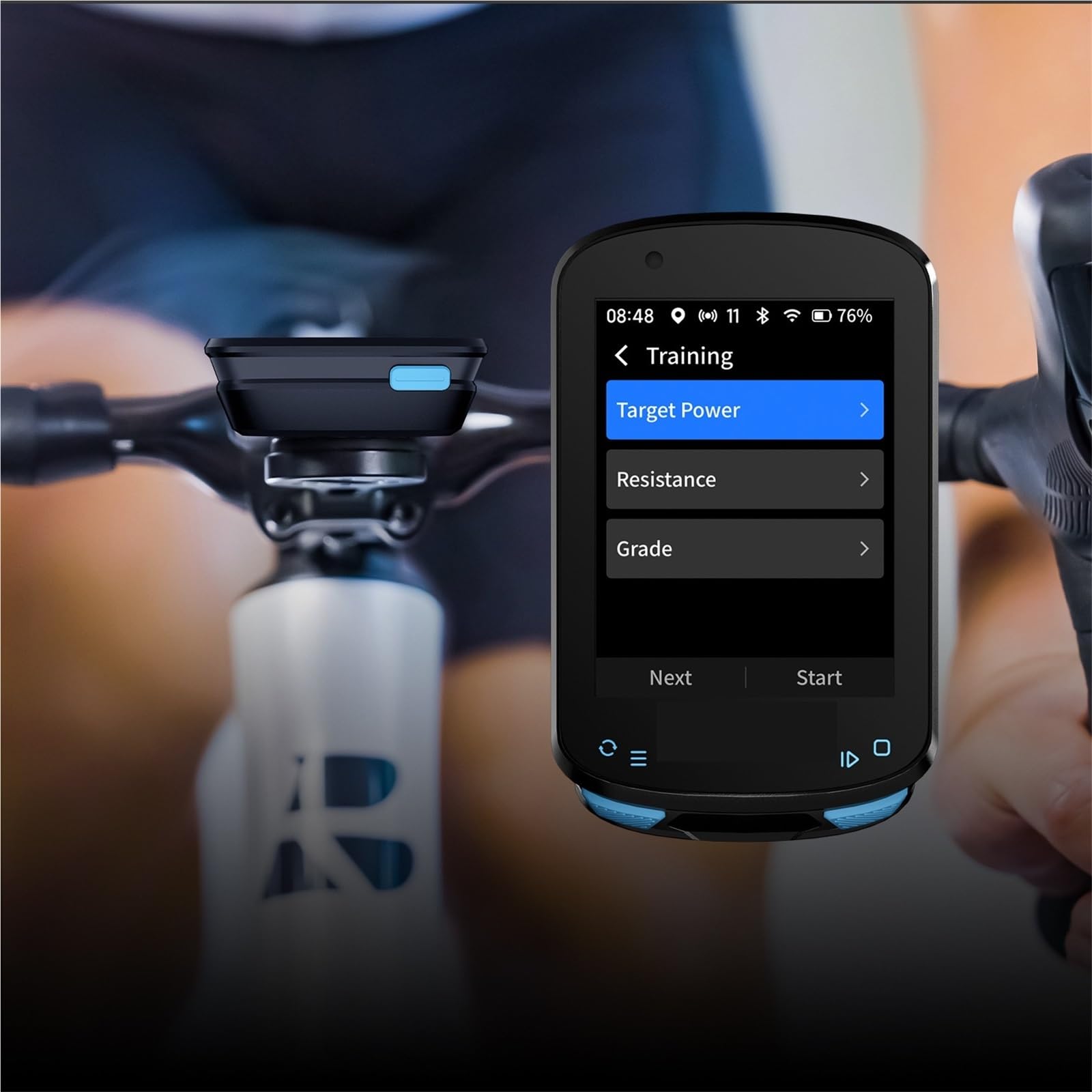 Miernik z wyświetlaczem LCD do rowerów elektrycznych, Komputer Rowerowy GPS CC600 Kolorowy Ekran Prędkościomierz Przebieg Z Nawigacją Dla Rowerów Szosowych I Górskich do skutera Ebike