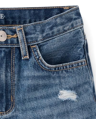Image of The Children's Place Girls' Denim Bermuda Shorts