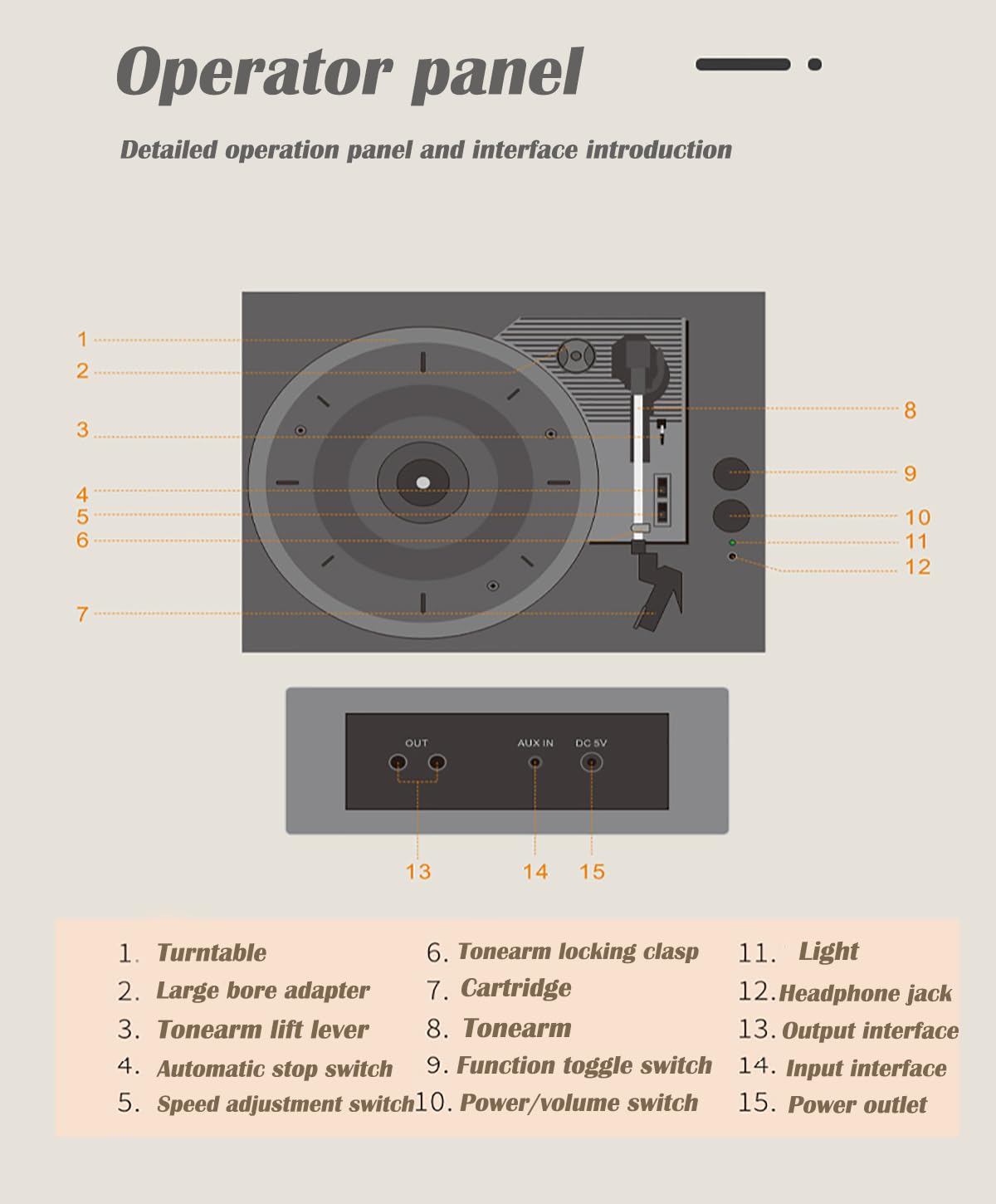 Giradischi Bluetooth in Vinile - Dischi in Vinile da 7/10/12", 33/45/78 Giri, Design Portatile a Valigia, 2 Altoparlanti Stereo, Pelle, intrattenimento Domestico e Decorazione, Blu