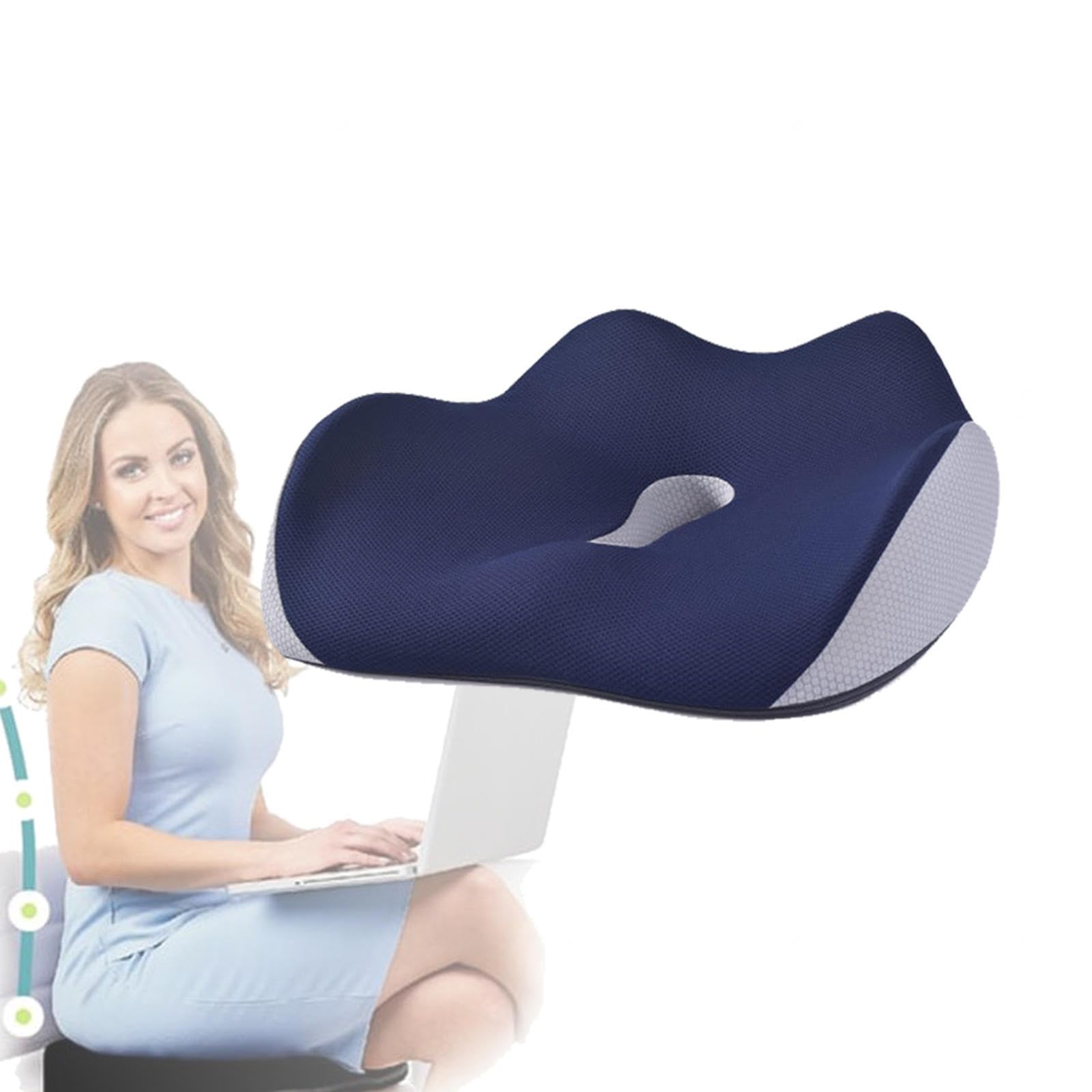 Cuscino antidecubito, Cuscini coccigei Che aiutano a ridurre Il Dolore, Cuscini per sedie da Ufficio per Anca, coccige, coccige, Sciatica, A-Blue