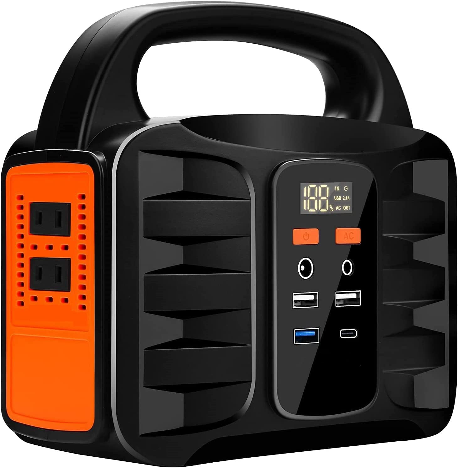 Amazon.co.jp: ポータブル電源 ライト付き 42000mAh/155Wh ボータブル 