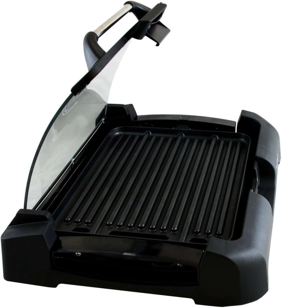 212 Main Reversible Indoor Grill And Griddle With Removable Glass Lid