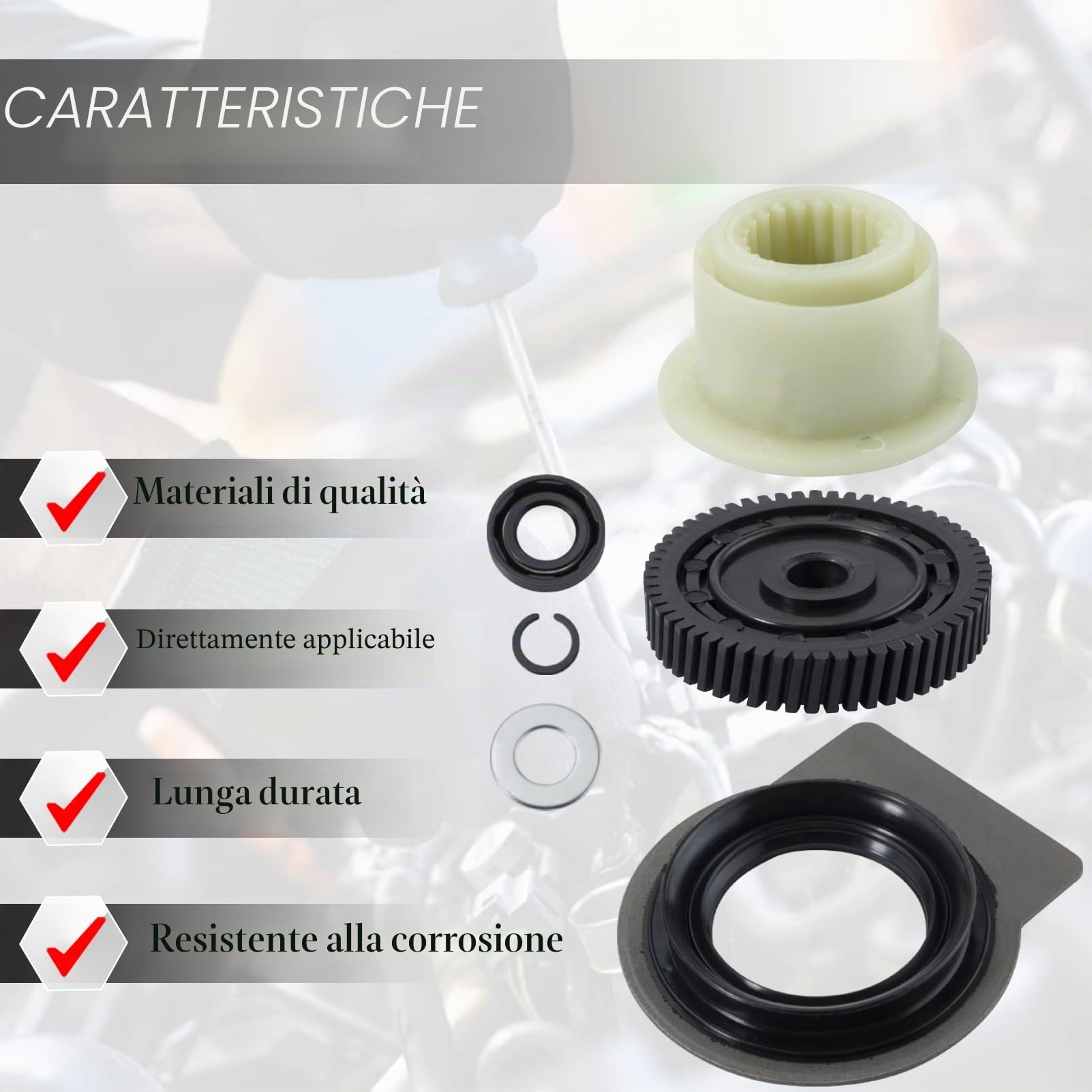 FanPaYY Ripartitore di Coippia Attuatore Servo Motore Ingranaggio di distribuzione kit X5 E53 E70 X3 E83 X6 E71 27102413711