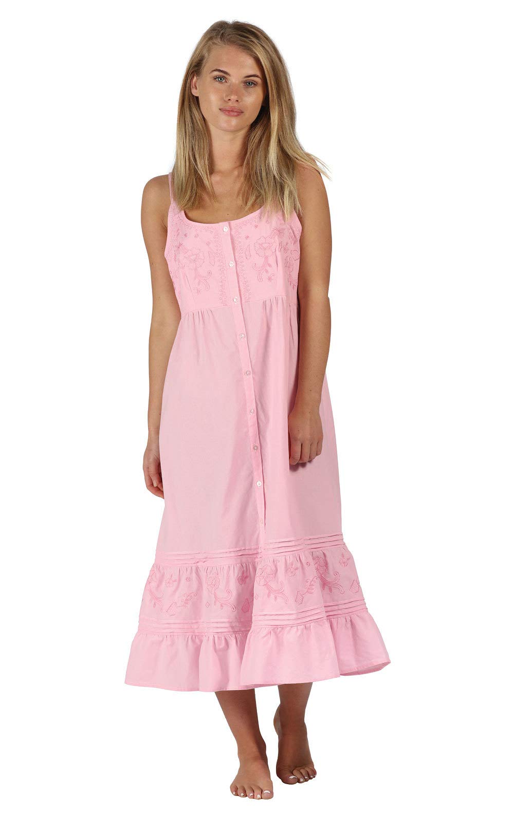 The 1 for U100% Cotton Nightdress - Ruby