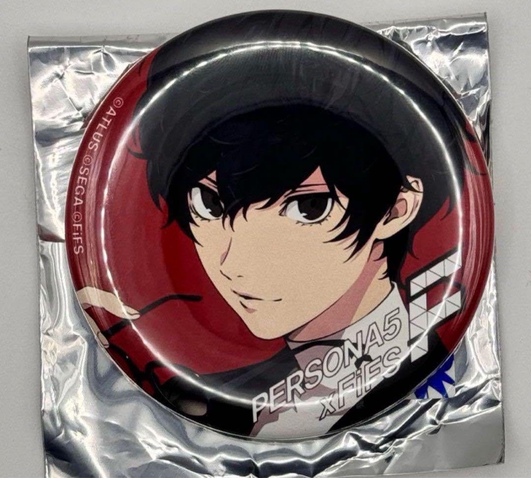 Amazon.co.jp: ペルソナ5 FiFS 雨宮蓮来栖暁 ノーマル 缶バッジ CQYA 