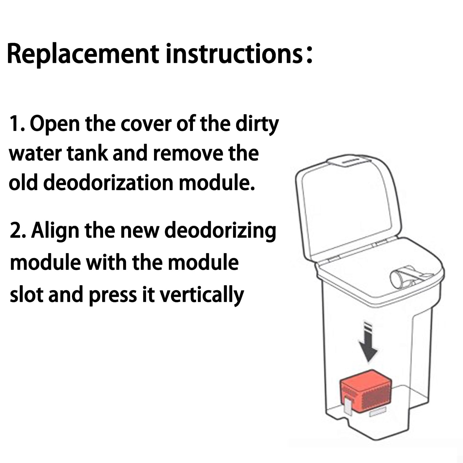 Original Roborock Deodorization Modul für Schmutzwassertank