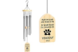 Personalized Pet Wind Chimes: A Soothing Tribute to Cherished Memories