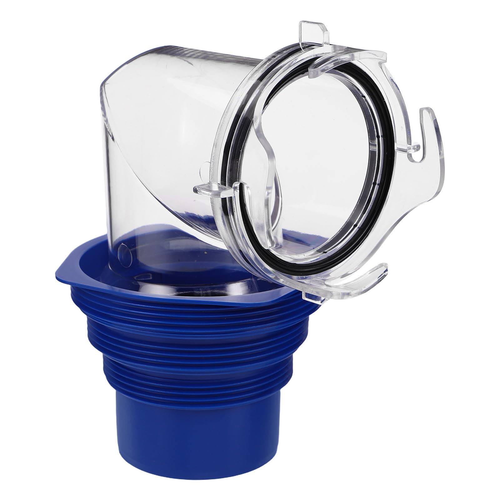 Raccord D'égout Coudé 90° en Plastique Transparent pour Camping-joint Étanche et Adaptateur Pivotant à 360° Drainage Lors de Longs Voyages