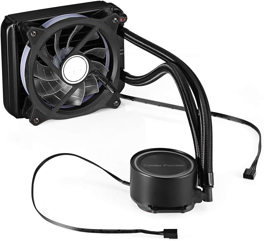 Series HB120 STD Liquid CPU Cooler, ML120 PWM Fans, Intel LEA2066, 2011-V3, 1151/1155/1156/X58/X79, AMD Socket AM4