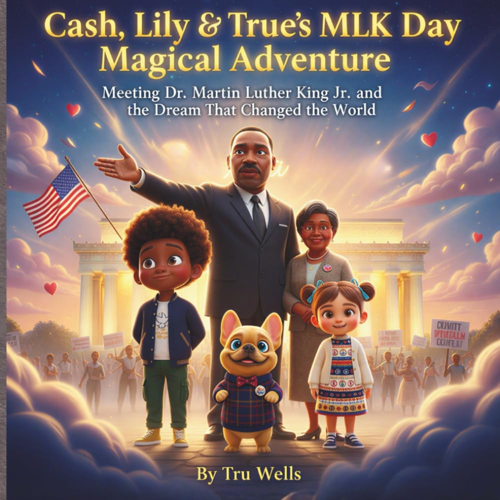 Cash, Lily and True’s MLK Day Magical Adventure: Meeting Dr. Martin Luther King Jr. and the Dream That Changed the World (Adventures With Cash The Fluffy Frenchie)