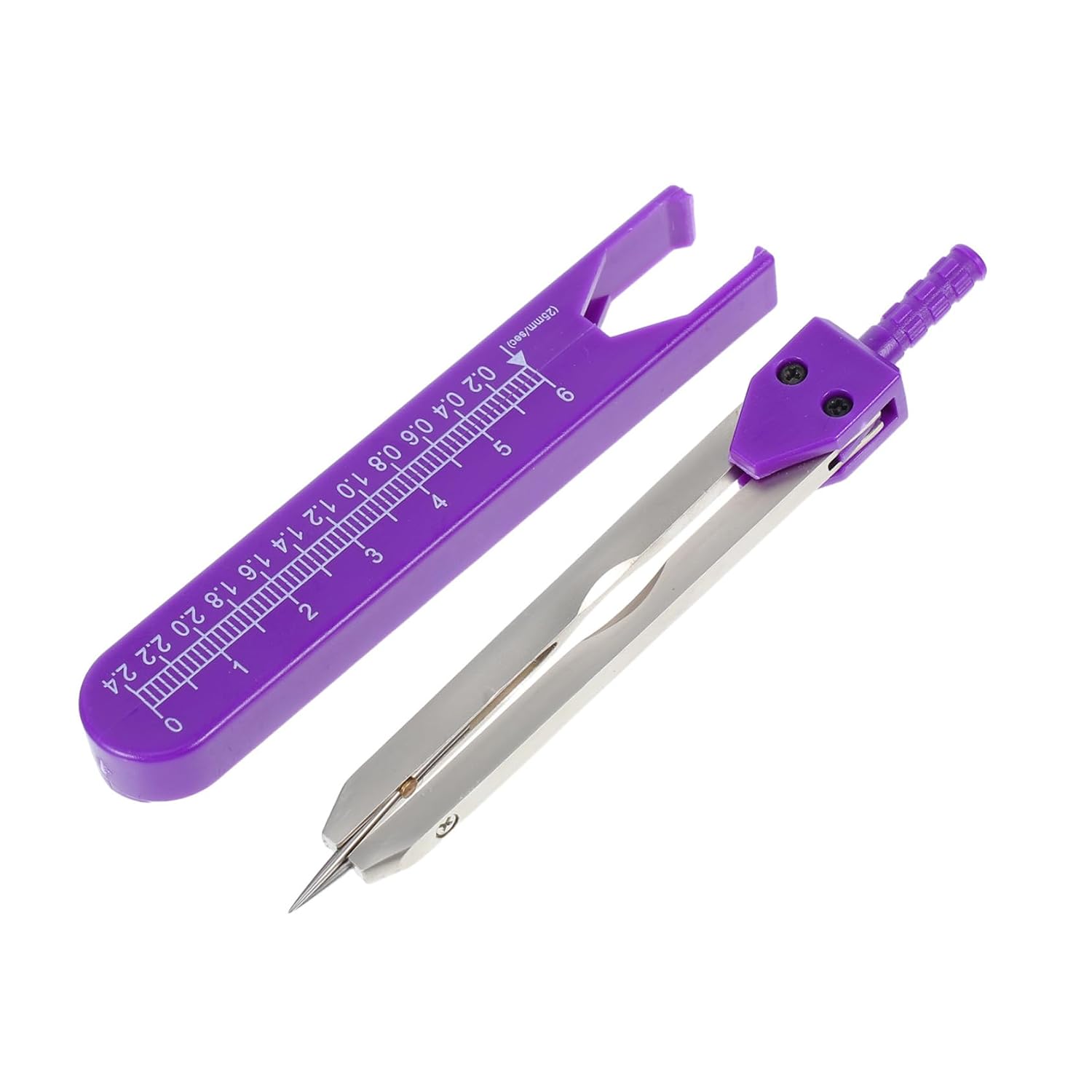 Gadpiparty Heart Rhythm Analyzer Caliper: Calipers with Ruler for Electrocardiography - Practical for Doctors and Nurses