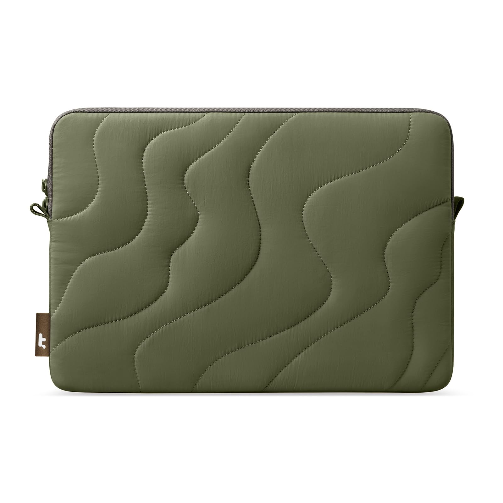 tomtoc 360 Protective Puffy Laptop Sleeve for 15-inch MacBook Air M5/A3448 (2026), M4/A3241 2025, M3/A3114, M2/A2941, 15" Surface Laptop 7th(Copilot+