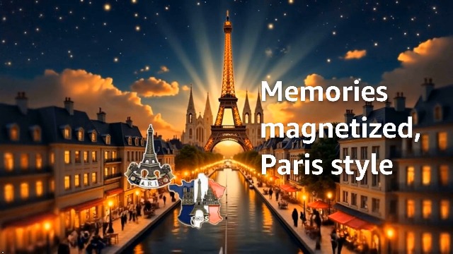 Imanes decorativos Francia mapa 3D resina set 2 piezas miniatura 7