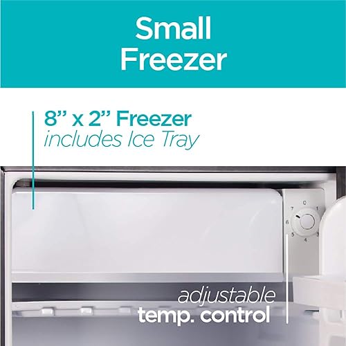 Miniatura 5 de Black  Decker BCRK25B - Mini nevera con congelador diseño de estrella de energía para nevera color negro