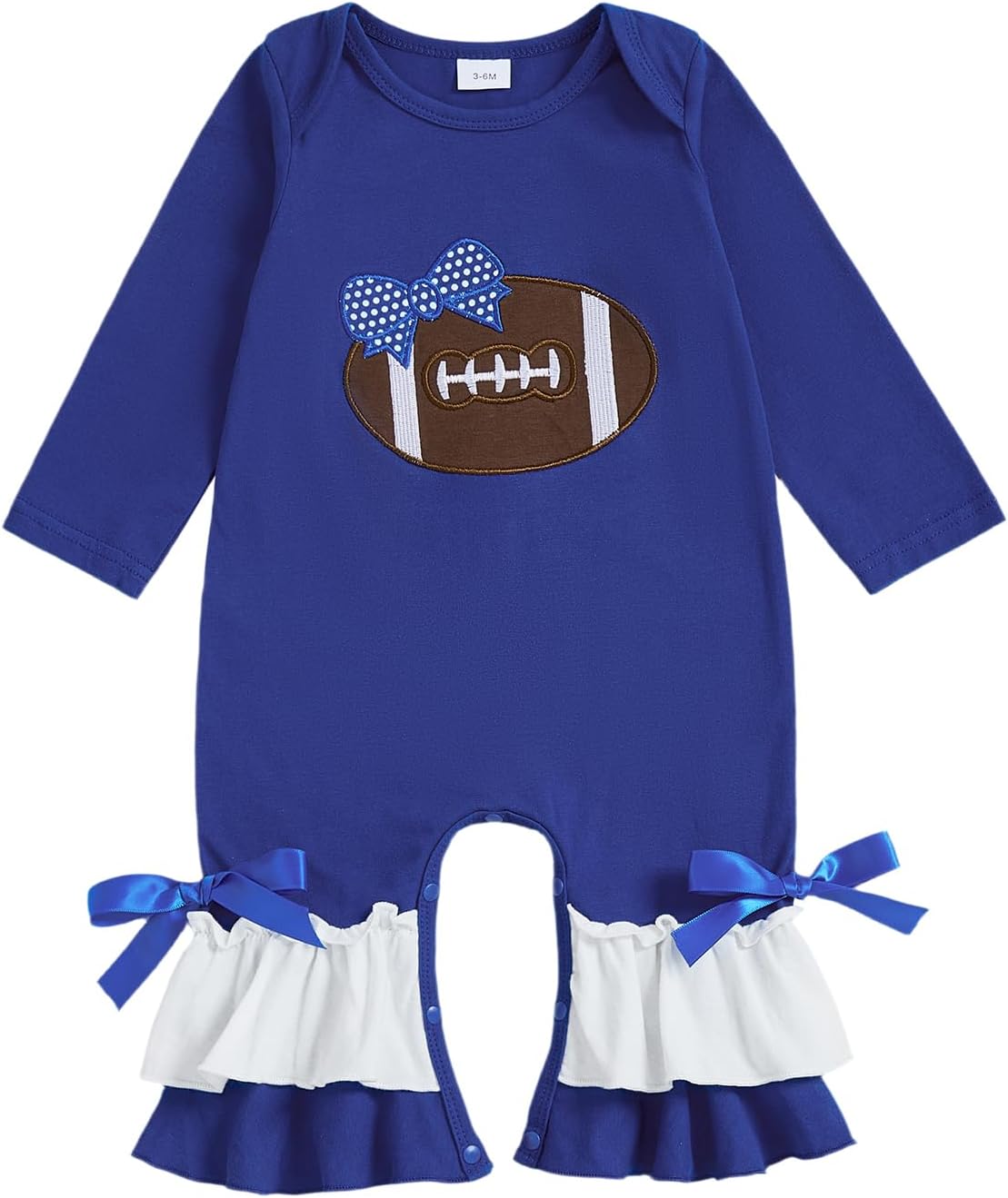 Valentines Baby Girl Outfit Newborn Heart Polka Dot Ruffle Onesie One Piece Jumpsuit Infant Spring Cute Clothes