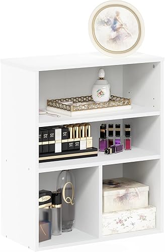 Miniatura 5 de Furinno Pasir Estantería de 3 niveles, blanco