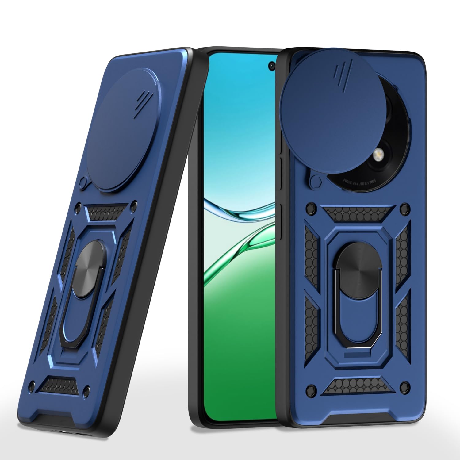 Amazon Basics D10 Armor Case for Oppo F29 Pro 5G Blue - Image 1