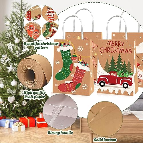 Riisoyu Sacchetti Regalo di Natale, 12 Pezzi