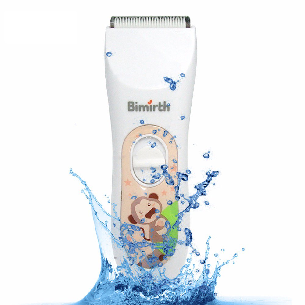 Bureze Bimirth Baby Kid Hair Clipper Usb Electric Hair Trimmer Adjustable Waterproof Clipper Rechargeable