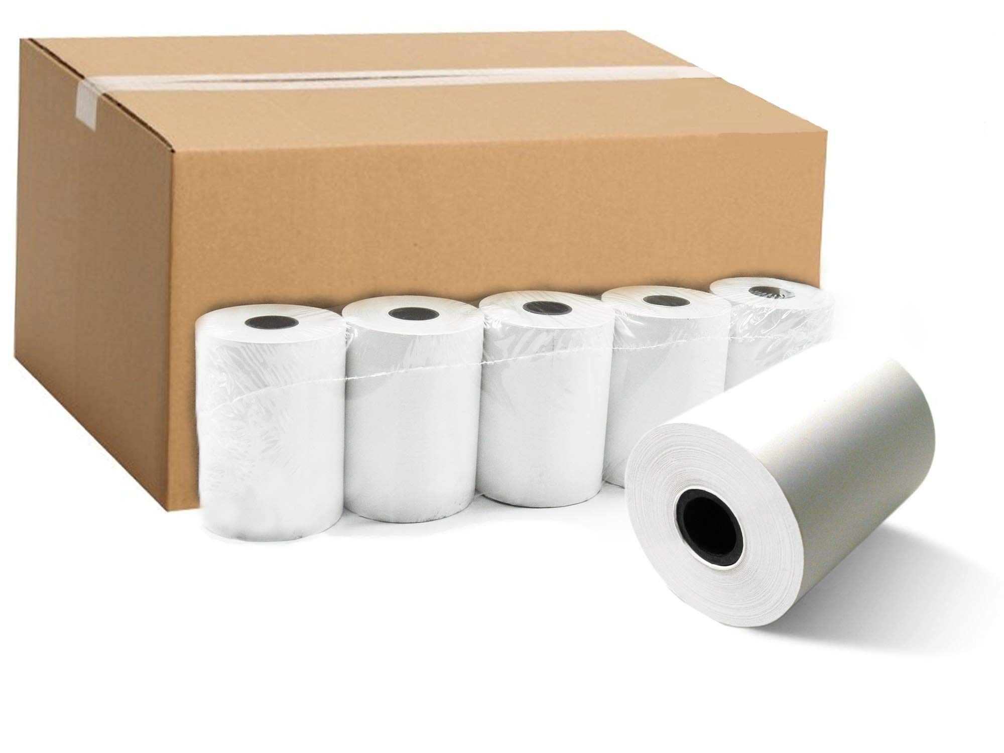 ACYPAPER, 2 1/4" x 50' Thermal Paper Rolls | CC Receipt, POS Paper | Vx520, Ingenico ICT220, FD400 and Much More (50 Rolls)