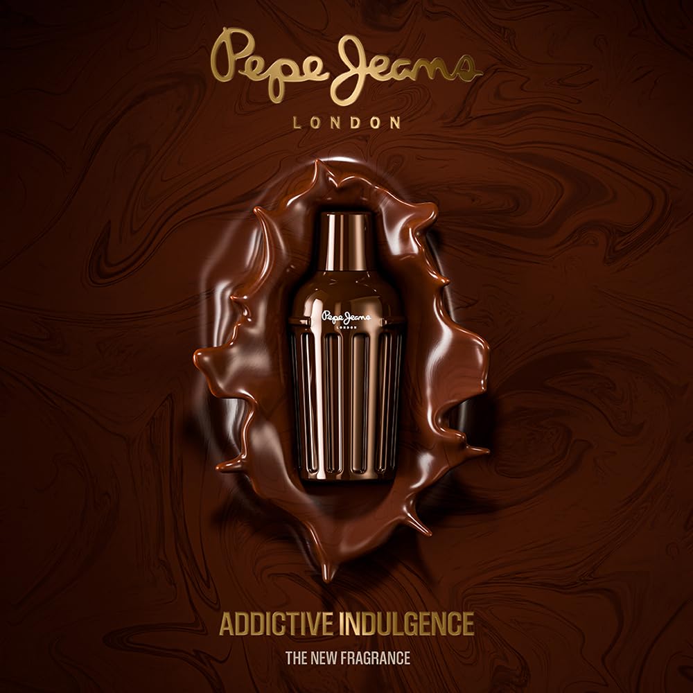 Pepe Jeans Addictive Indulgence For Him Parfum Homme Coffret 3 Pièces | Coffret Cadeau, Eau de Parfum 30ml, Shower Gel 50ml, After Shave 50ml, Set Fragrance Orientale et Boisée