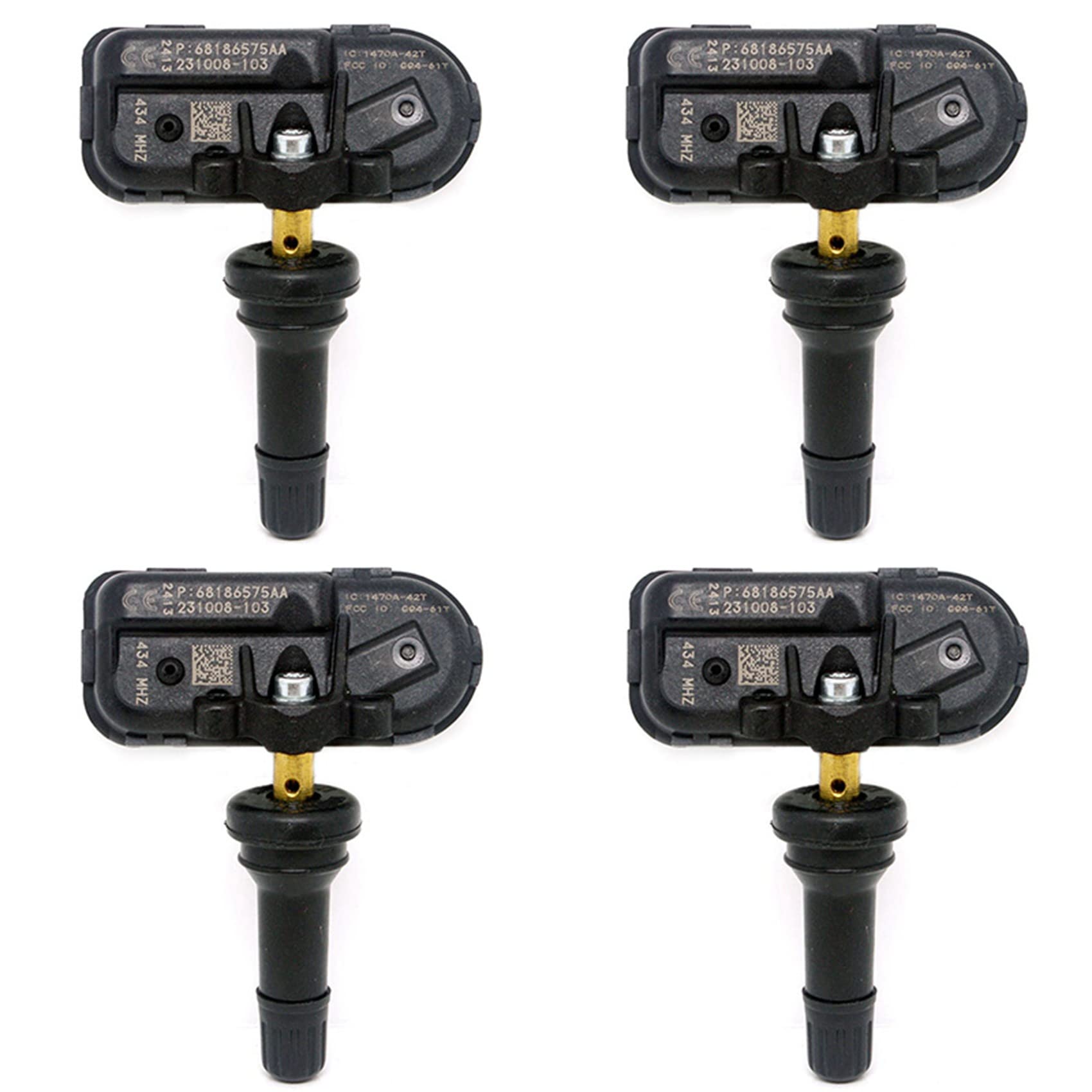 Capteur de pression des pneus TPMS 68249197AA à transmission radio stable