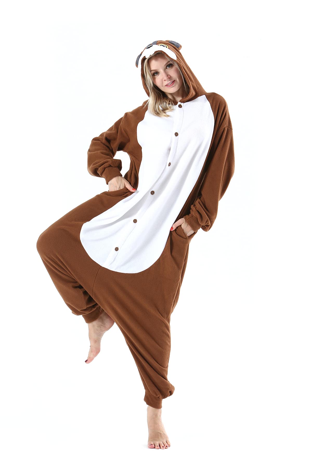 Animaux de Pyjama Cosplay Halloween Onesies Deguisement Carnaval Costumes Grenouillères Combinaisons de Nuit