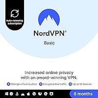 Vista 12 de NordVPN Plus, 10 Devices, 1-Year, VPN & Password Manager Software Bundle, Digital Code