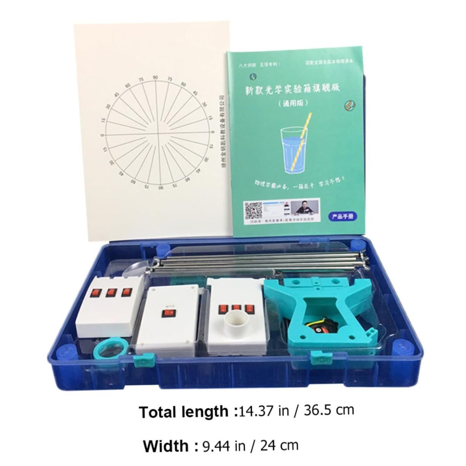 Scatola For Esperimenti Ottici Kit For Esperimenti Ottici Kit Di Fisica Ottica Kit Di Avviamento For L'apprendimento Dell'ottica Esperimento Di Luce Kit For Esperimenti Di Fisica
