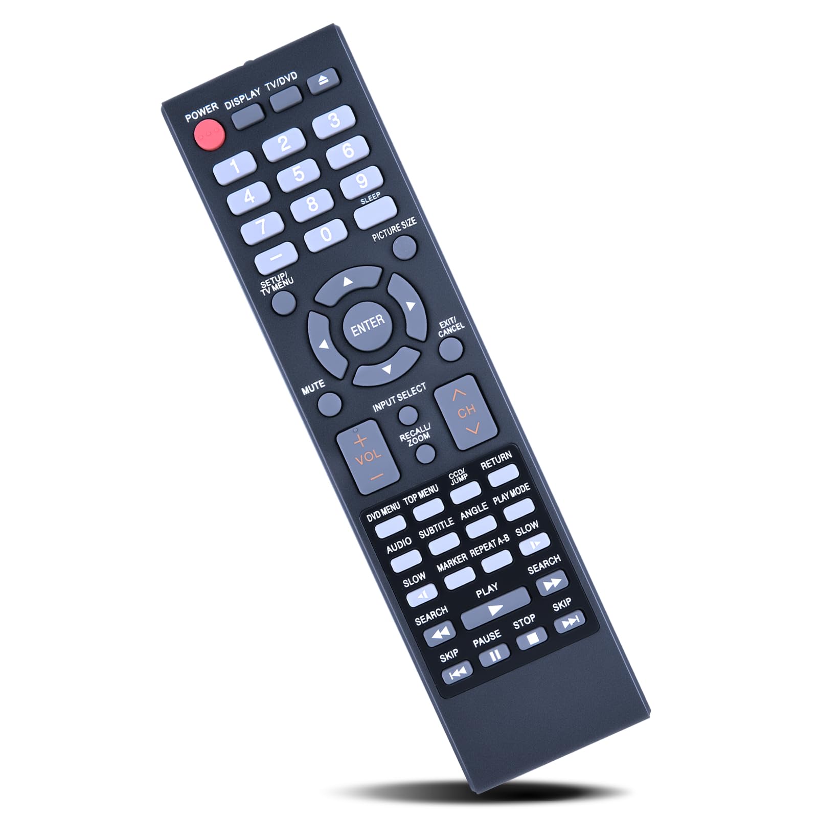 Télécommande 076R0SC011 pour SANYO TV LCD DVD Combo DP32671 - 8