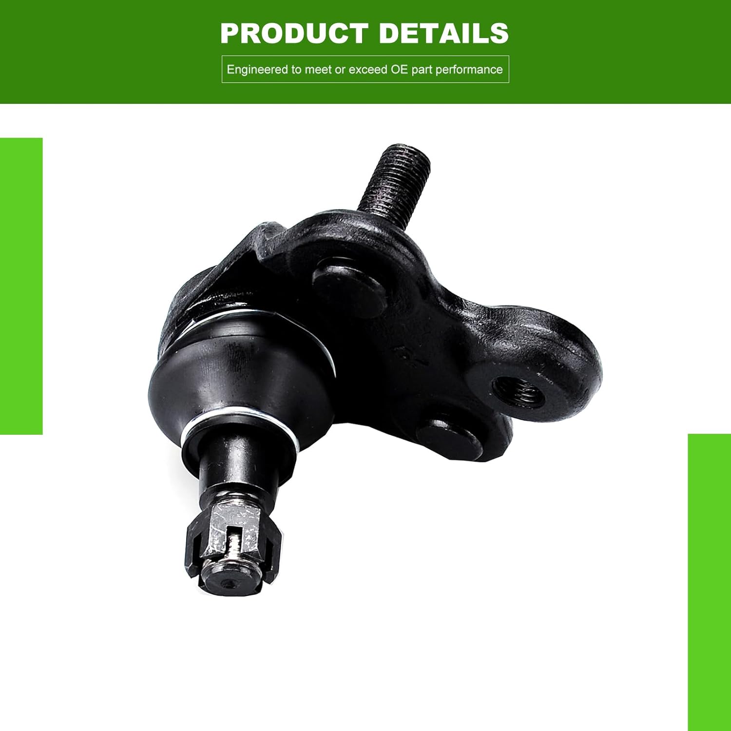 SCITOO 12pcs Suspension Kit 2 Lower Control Arm 2 Lower Ball Joints 2 Front 2 Rear Sway Bar End Link 2 Outer 2 Inner Tie Rod End Link fit for Honda CIVIC 2006-2011 K80769