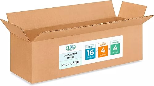 Miniatura 213 de Cajas para envío IDL Packaging - B-1266-5 de cartón corrugado, tamaño pequeño, de 12 pulgadas de largo x 6 pulgadas de ancho x 6 pulgadas de alto